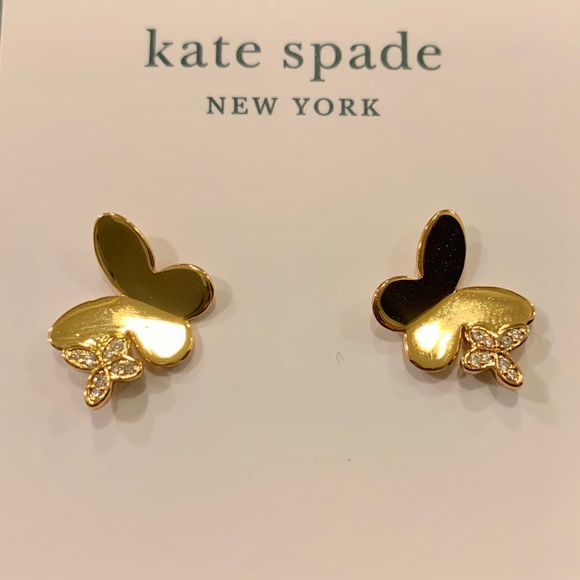 kate spade ♠️ NY in a flutter 🦋 stud earrings